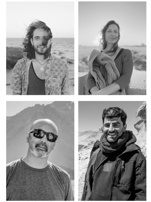 Gastón Bejas, Natalia Gelós, Martín Álvarez Mullally, Nicolás Perrupato